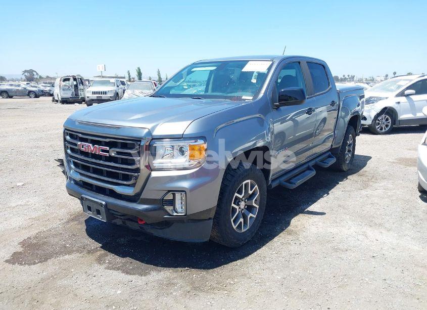 Photo 2 of 2021 Gmc Canyon 4WD SHORT BOX AT4 - CLOTH (VIN 1GTG6FEN9M1123638)