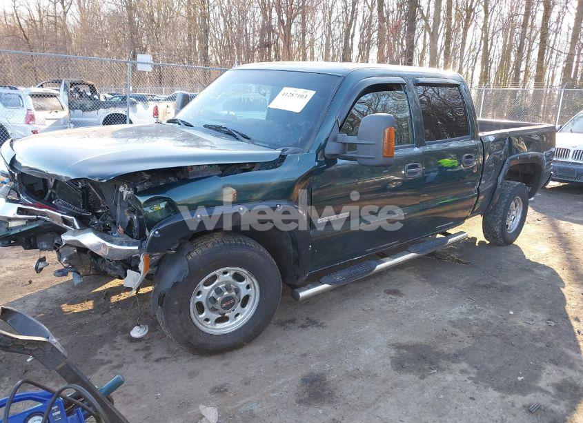 Photo 2 of 2004 Gmc Sierra 2500 SLE (VIN 1GTGC23U34F100791)