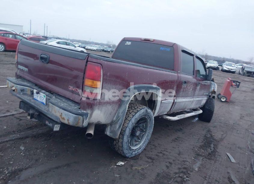 Photo 4 of 2002 Gmc Sierra 2500HD SL (VIN 1GTHC23G62F249076)
