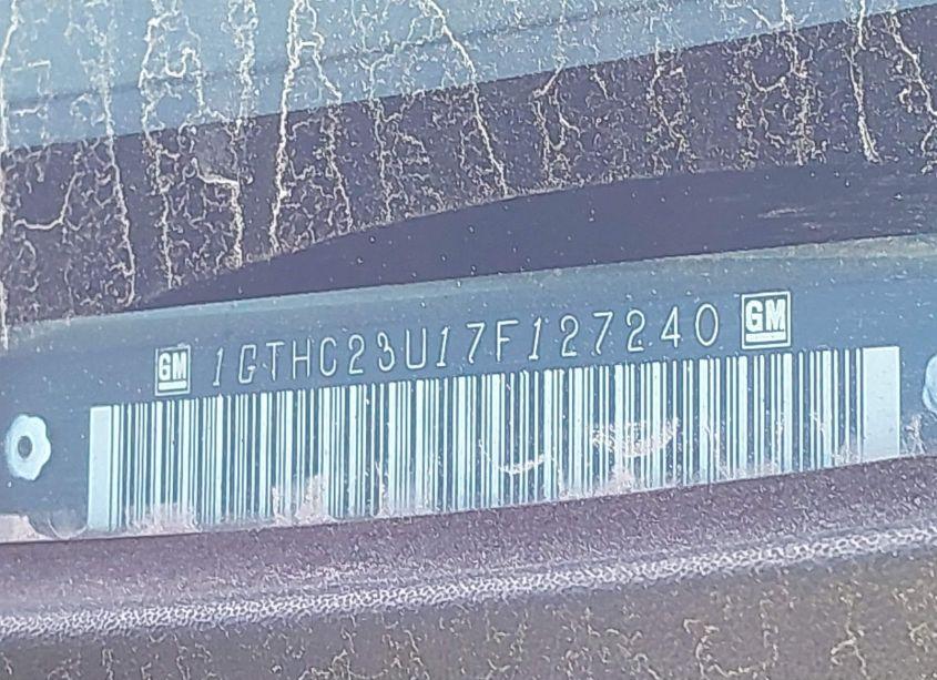 Photo 9 of 2007 Gmc Sierra 2500HD CLASSIC SLE1 (VIN 1GTHC23U17F127240)