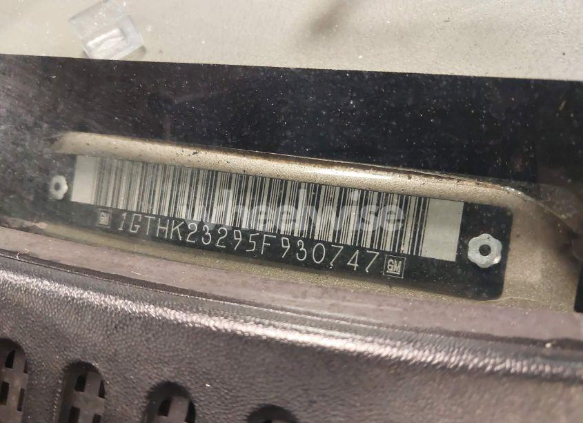 Photo 9 of 2005 Gmc Sierra 2500HD SLT (VIN 1GTHK23295F930747)