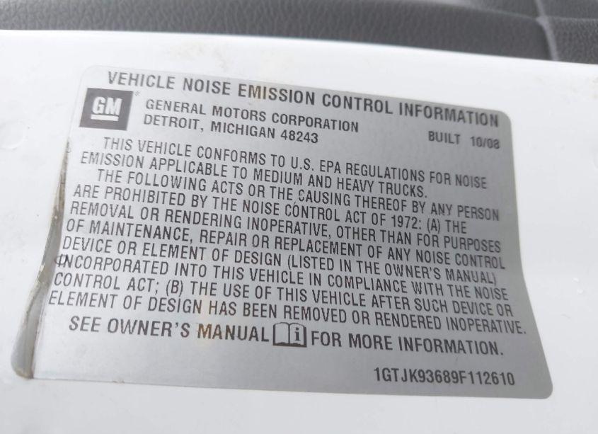 Photo 8 of 2009 Gmc Sierra 3500HD SLT (VIN 1GTJK93689F112610)