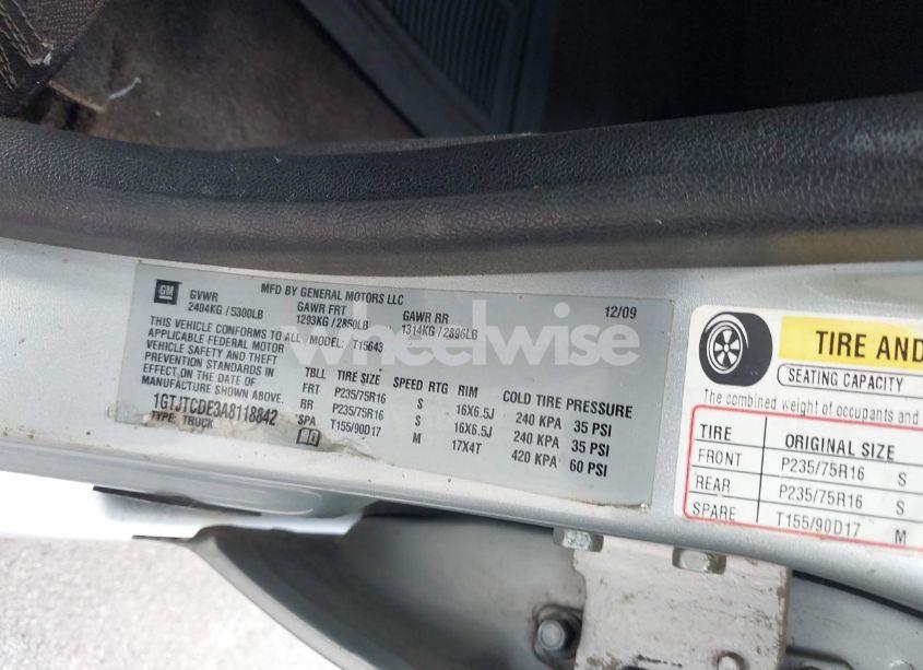 Photo 9 of 2010 Gmc Canyon SLE1 (VIN 1GTJTCDE3A8118842)