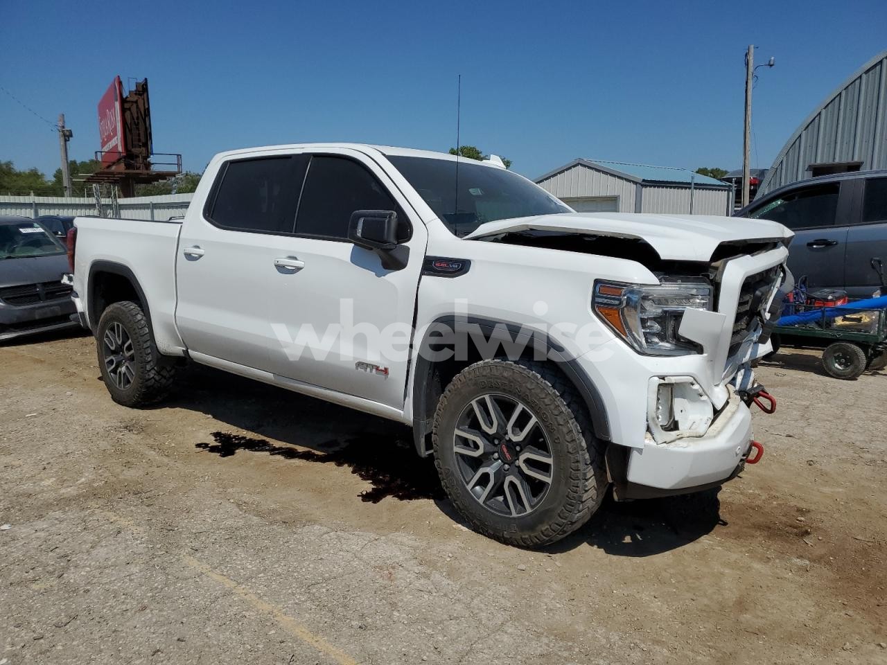 Photo 4 of 2021 GMC SIERRA K1500 AT4 (VIN 1GTP9EEL1MZ272322)