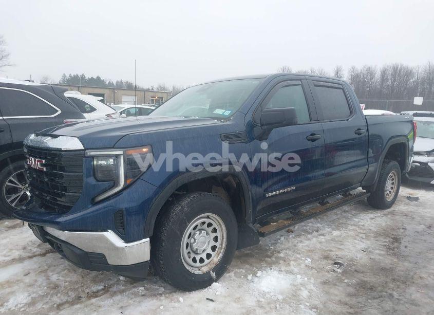 Photo 2 of 2023 Gmc Sierra 1500 4WD SHORT BOX PRO (VIN 1GTPUAEK4PZ163064)