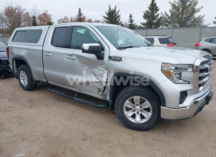 2021 Gmc Sierra 1500 4WD DOUBLE CAB STANDARD BOX SLE (VIN 1GTR9BED0MZ396114) main photo