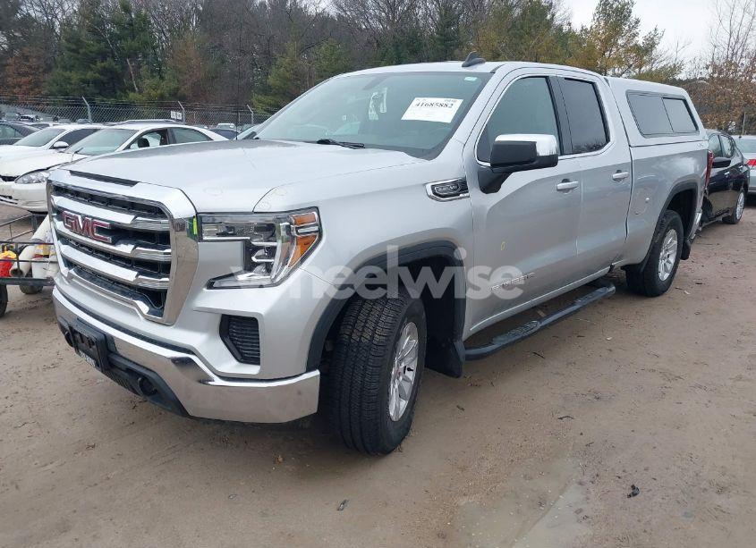 Photo 2 of 2021 Gmc Sierra 1500 4WD DOUBLE CAB STANDARD BOX SLE (VIN 1GTR9BED0MZ396114)