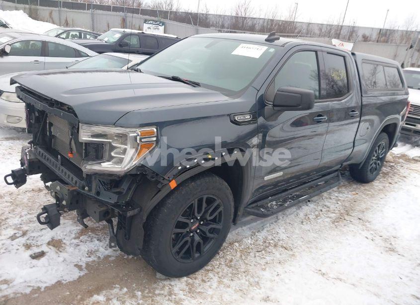 Photo 2 of 2020 Gmc Sierra 1500 4WD DOUBLE CAB STANDARD BOX ELEVATION (VIN 1GTR9CED7LZ344998)