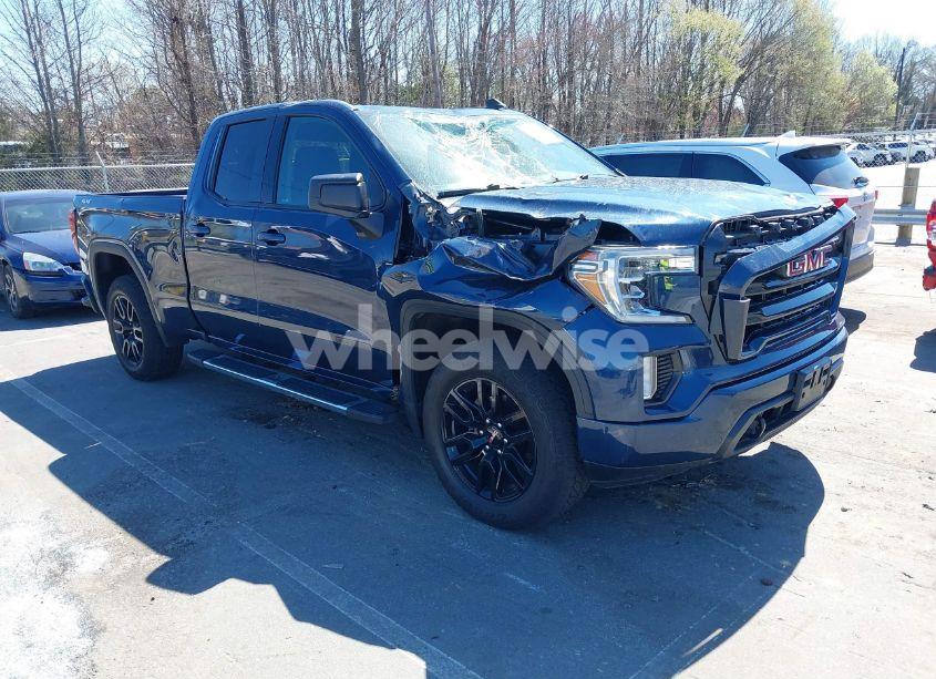 2021 Gmc Sierra 1500 4WD DOUBLE CAB STANDARD BOX ELEVATION WITH 3VL (VIN 1GTR9GEK5MZ374105) main photo