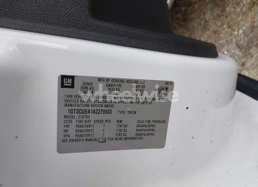 Photo 9 of 2010 Gmc Sierra 1500 SL (VIN 1GTSCUEA1AZ279903)