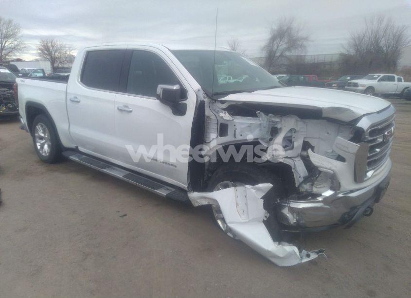 2021 Gmc Sierra 1500 4WD SHORT BOX SLT (VIN 1GTU9DED0MZ280062) main photo