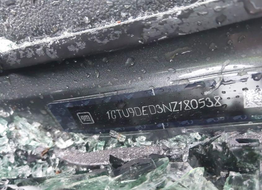 Photo 9 of 2022 Gmc Sierra 1500 LIMITED 4WD SHORT BOX SLT (VIN 1GTU9DED3NZ180538)