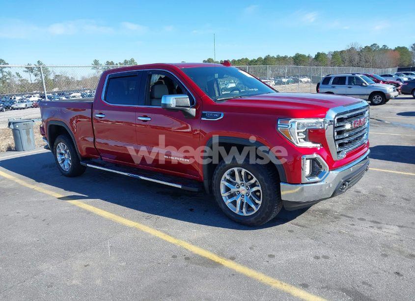 2021 Gmc Sierra 1500 4WD STANDARD BOX SLT (VIN 1GTU9DED6MZ284004) main photo