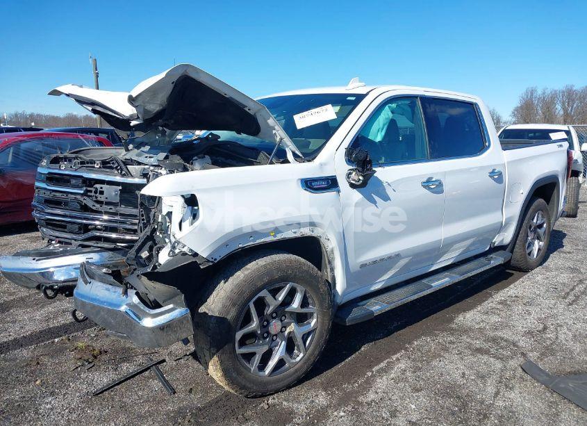 Photo 2 of 2023 Gmc Sierra 1500 4WD SHORT BOX SLT (VIN 1GTUUDE80PZ249576)