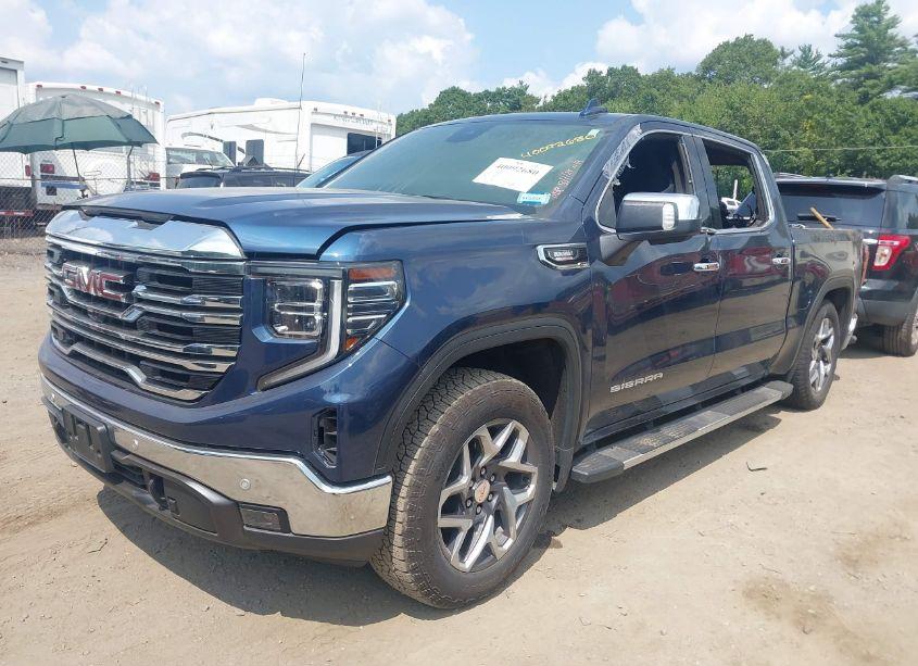Photo 2 of 2022 Gmc Sierra 1500 4WD SHORT BOX SLT (VIN 1GTUUDET9NZ549697)