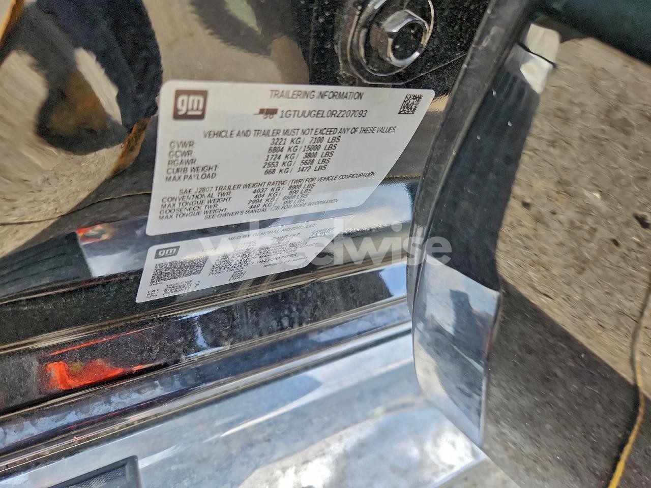 Photo 12 of 2024 GMC SIERRA K1500 DENALI (VIN 1GTUUGEL0RZ207093)