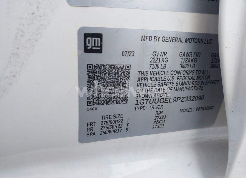 Photo 9 of 2023 Gmc Sierra 1500 4WD SHORT BOX DENALI (VIN 1GTUUGEL9PZ332090)