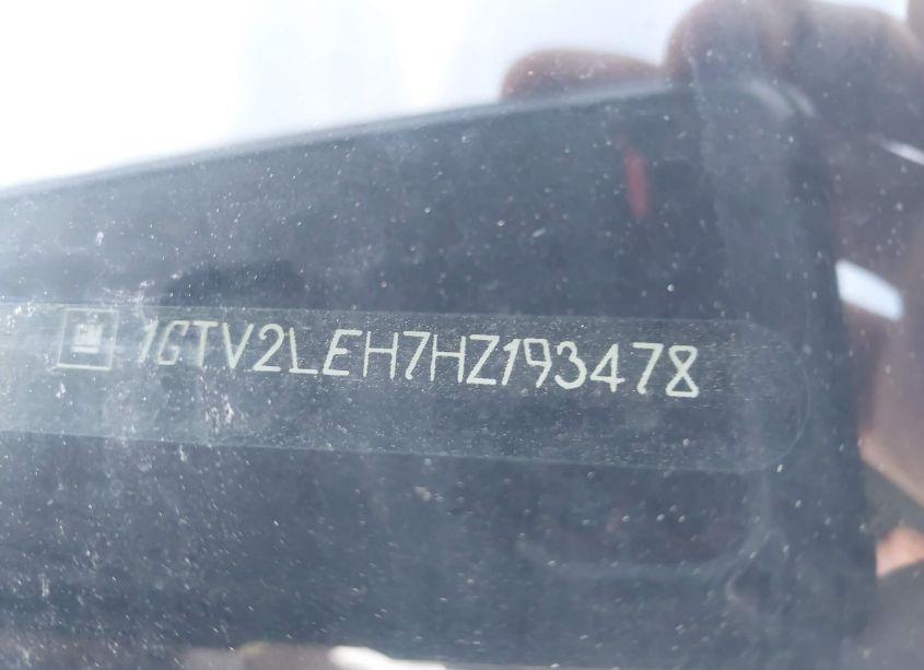 Photo 9 of 2017 Gmc Sierra 1500 (VIN 1GTV2LEH7HZ193478)