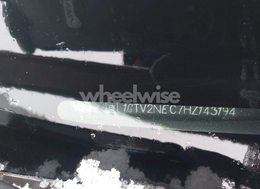 Photo 9 of 2017 Gmc Sierra 1500 SLT (VIN 1GTV2NEC7HZ143194)