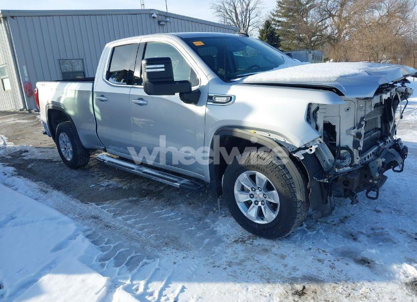 2021 Gmc Sierra 1500 4WD DOUBLE CAB STANDARD BOX SLE (VIN 1GTV9BETXMZ375650) main photo