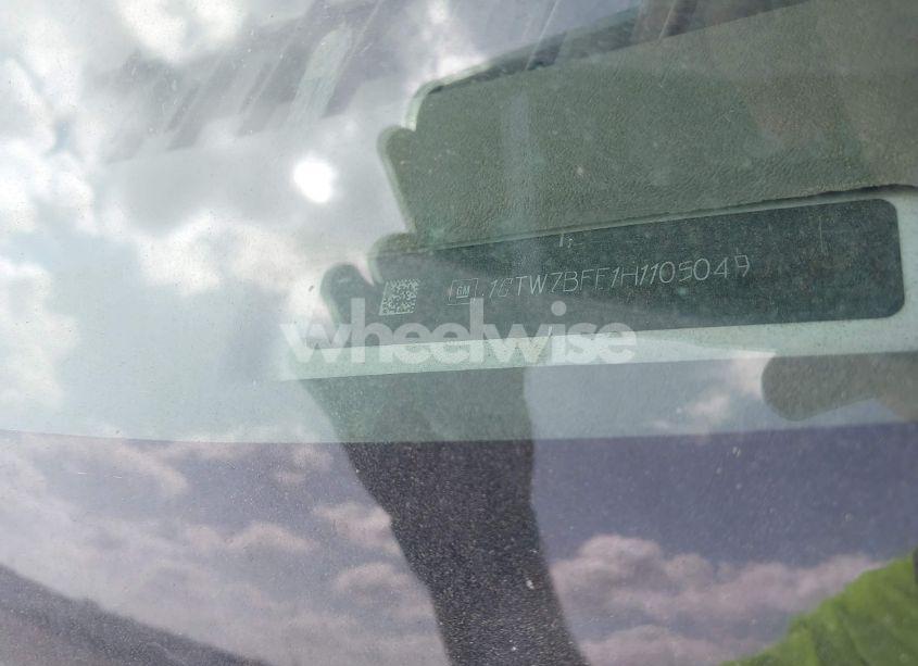 Photo 9 of 2017 Gmc Savana 2500 WORK VAN (VIN 1GTW7BFF1H1105049)