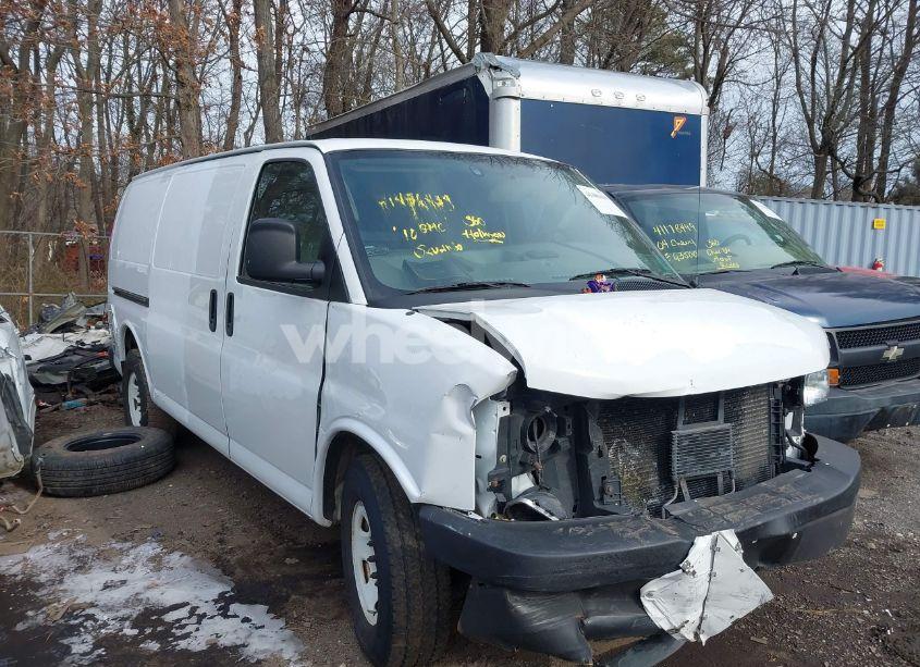 2010 Gmc Savana 2500 WORK VAN (VIN 1GTZGFBA5A1161399) main photo