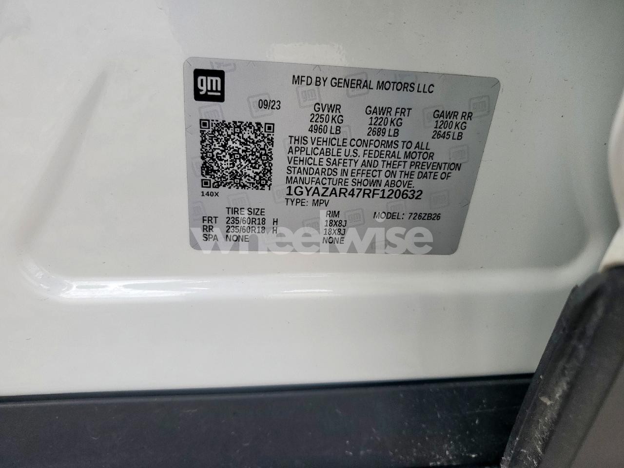 Photo 13 of 2024 CADILLAC XT4 LUXURY (VIN 1GYAZAR47RF120632)