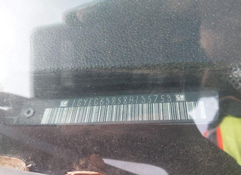 Photo 9 of 2008 Cadillac Escalade STANDARD (VIN 1GYEC63858R135753)