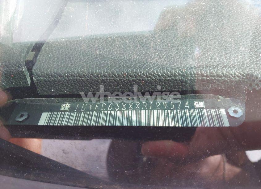 Photo 9 of 2008 Cadillac Escalade STANDARD (VIN 1GYEC63888R129574)