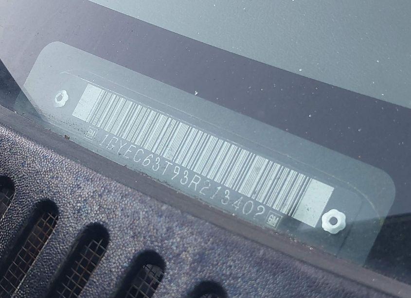 Photo 9 of 2003 Cadillac Escalade STANDARD (VIN 1GYEC63T93R213402)