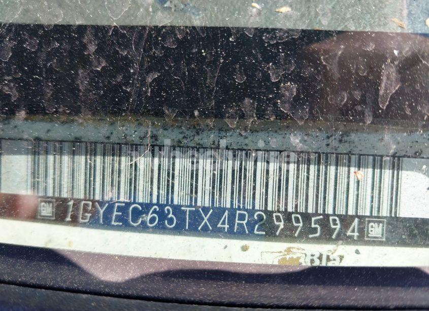 Photo 9 of 2004 Cadillac Escalade STANDARD (VIN 1GYEC63TX4R299594)