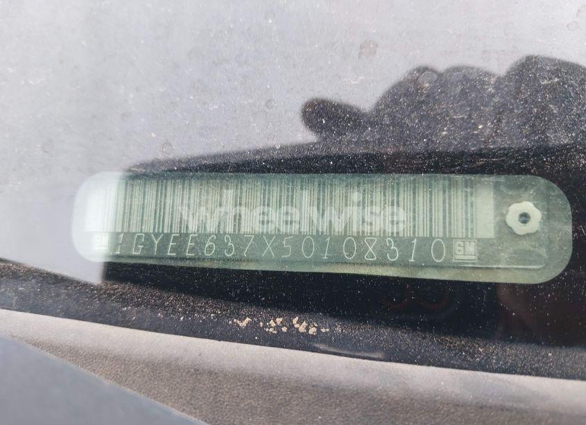 Photo 9 of 2005 Cadillac Srx V6 (VIN 1GYEE637X50108310)