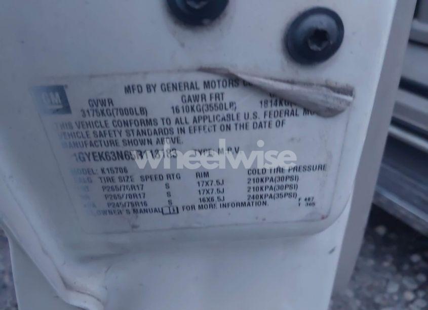 Photo 9 of 2005 Cadillac Escalade STANDARD (VIN 1GYEK63N65R113183)