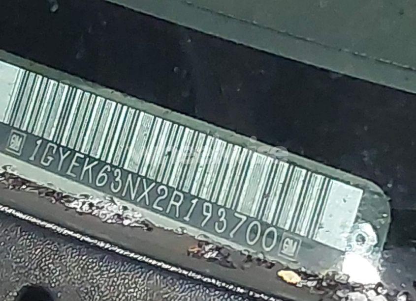 Photo 9 of 2002 Cadillac Escalade STANDARD (VIN 1GYEK63NX2R193700)