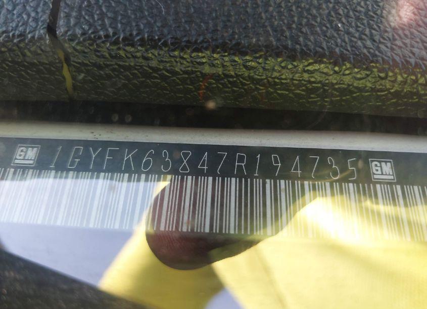 Photo 9 of 2007 Cadillac Escalade STANDARD (VIN 1GYFK63847R194735)