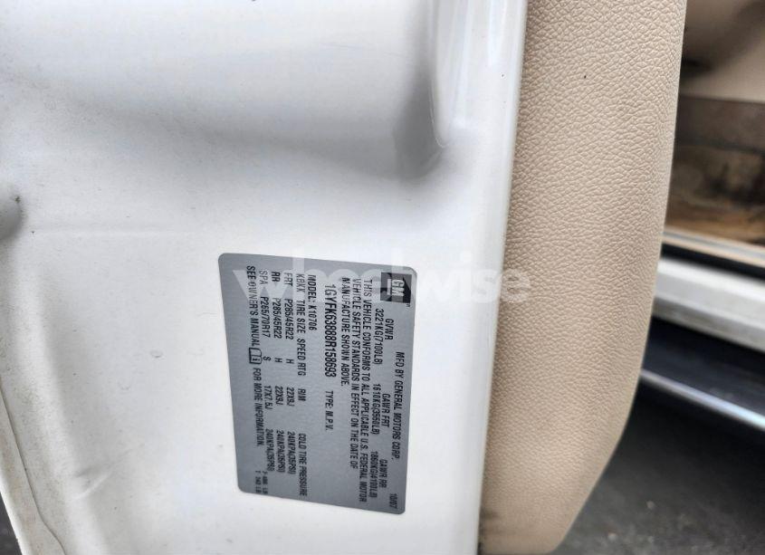 Photo 9 of 2008 Cadillac Escalade (VIN 1GYFK63888R158693)