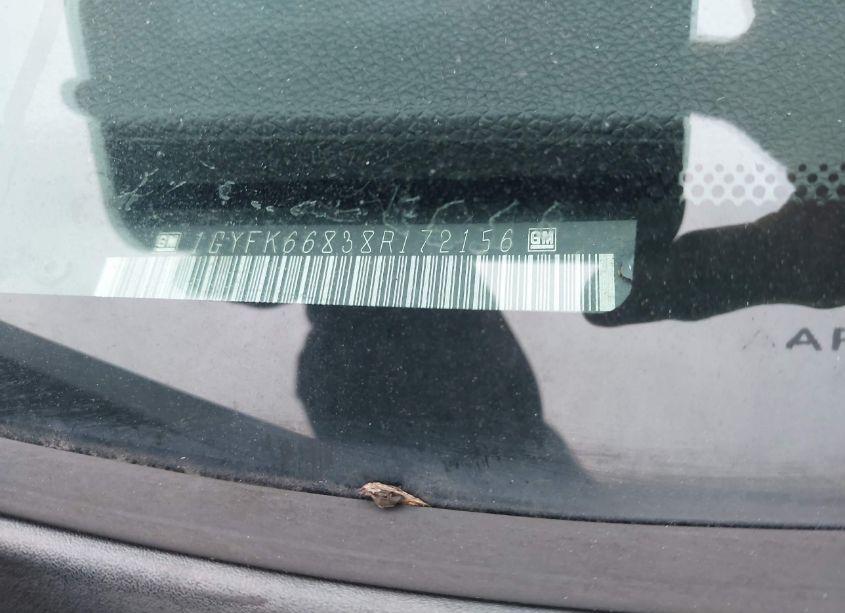 Photo 9 of 2008 Cadillac Escalade ESV STANDARD (VIN 1GYFK66838R172156)