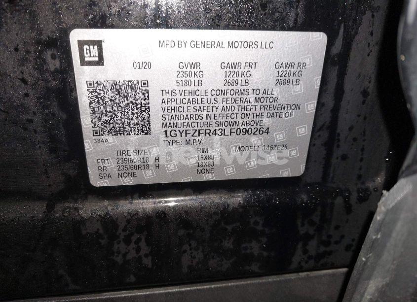 Photo 9 of 2020 Cadillac Xt4 AWD SPORT (VIN 1GYFZFR43LF090264)