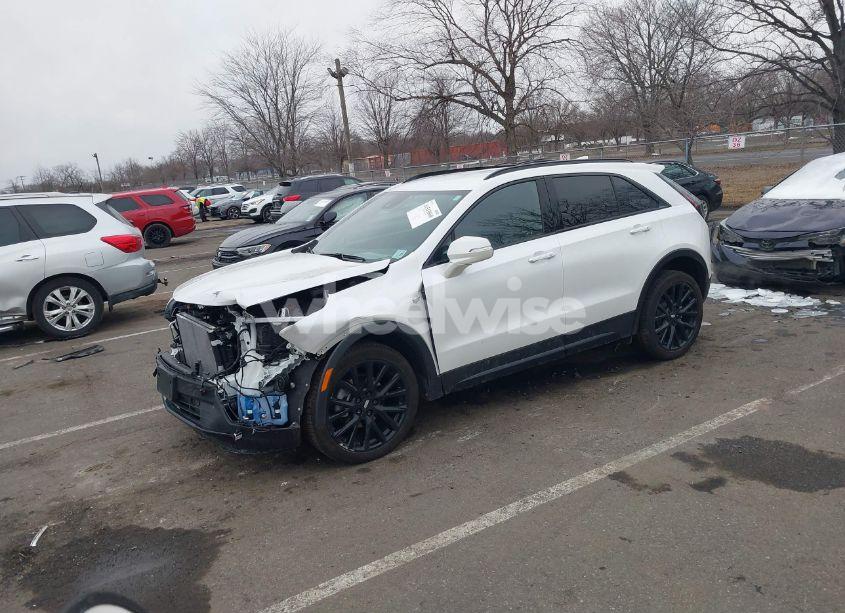 Photo 2 of 2022 Cadillac Xt4 AWD SPORT (VIN 1GYFZFR47NF100801)