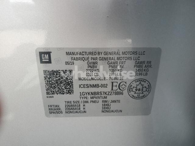 Photo 11 of 2019 CADILLAC XT5 (VIN 1GYKNBRS7KZ278896)