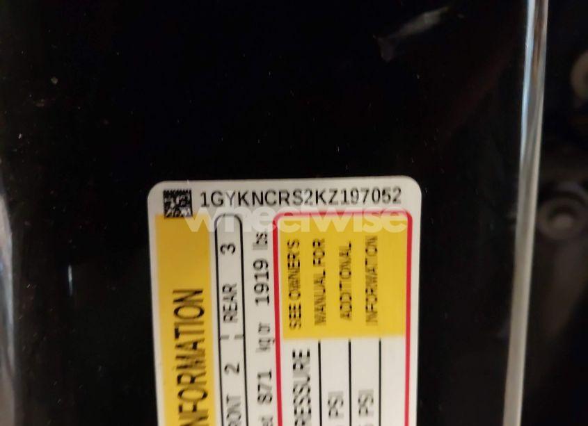 Photo 9 of 2019 Cadillac Xt5 LUXURY (VIN 1GYKNCRS2KZ197052)