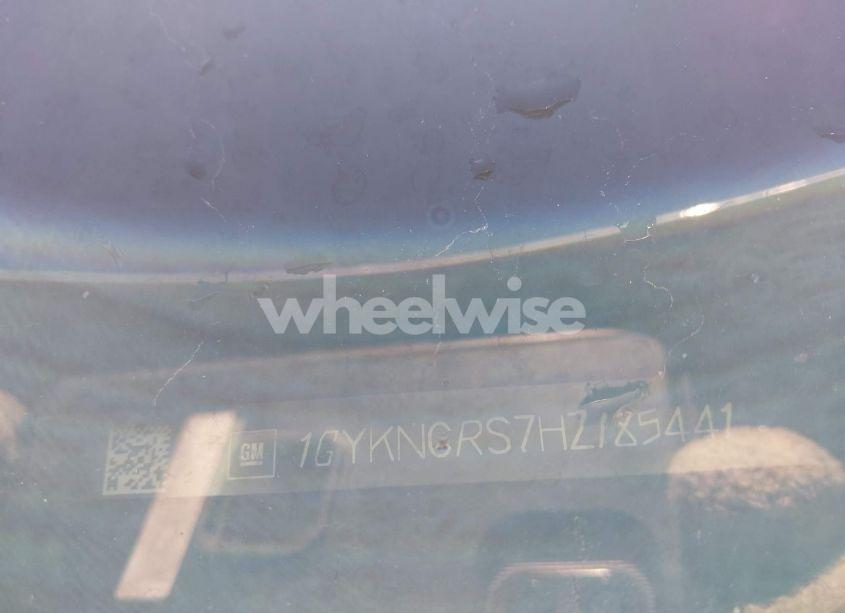 Photo 9 of 2017 Cadillac Xt5 PREMIUM LUXURY (VIN 1GYKNCRS7HZ185441)