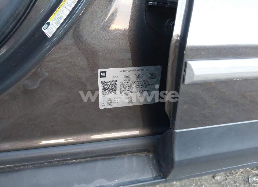 Photo 9 of 2019 Cadillac Xt5 PREMIUM LUXURY (VIN 1GYKNERS6KZ152904)