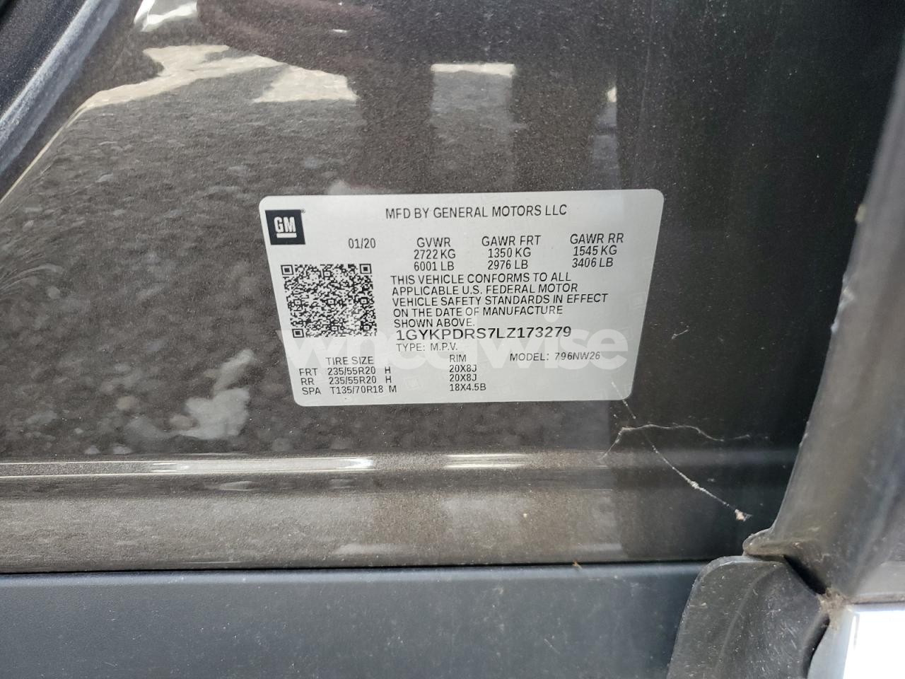 Photo 13 of 2020 CADILLAC XT6 PREMIUM LUXURY (VIN 1GYKPDRS7LZ173279)