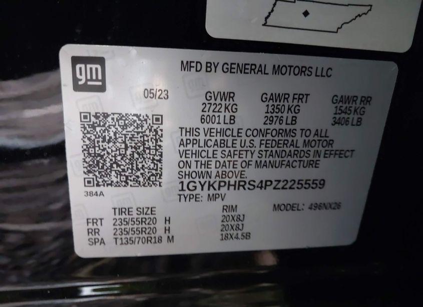 Photo 9 of 2023 Cadillac Xt6 AWD SPORT (VIN 1GYKPHRS4PZ225559)