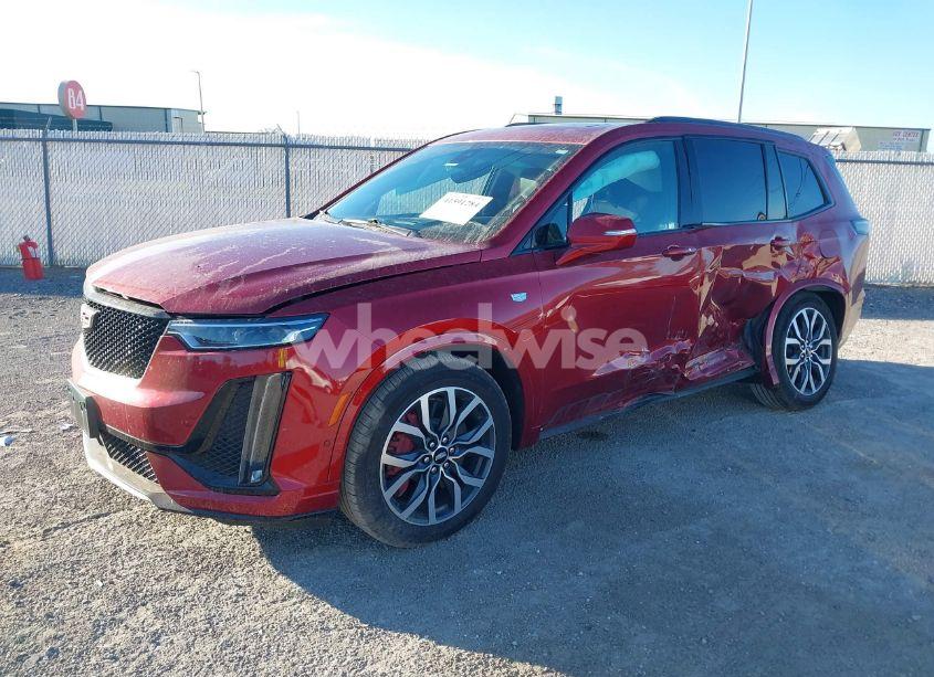 Photo 2 of 2022 Cadillac Xt6 AWD SPORT (VIN 1GYKPHRS7NZ152832)
