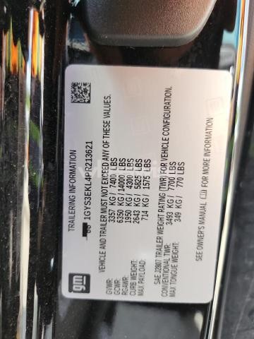 2023 CADILLAC ESCALADE SPORT (VIN 1GYS3EKL4PR213621) main photo