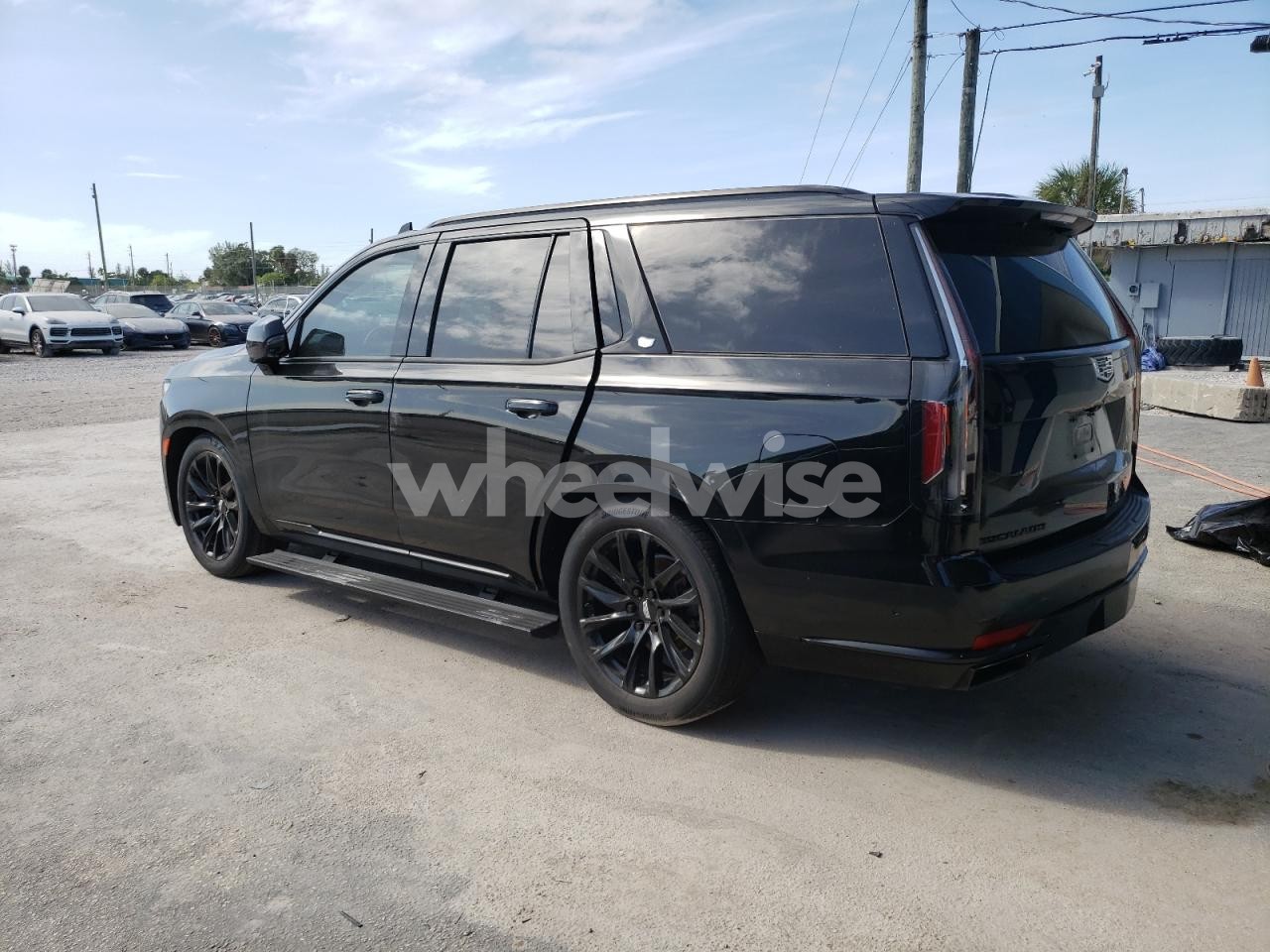 Photo 2 of 2022 CADILLAC ESCALADE SPORT PLATINUM (VIN 1GYS3GKL2NR136000)