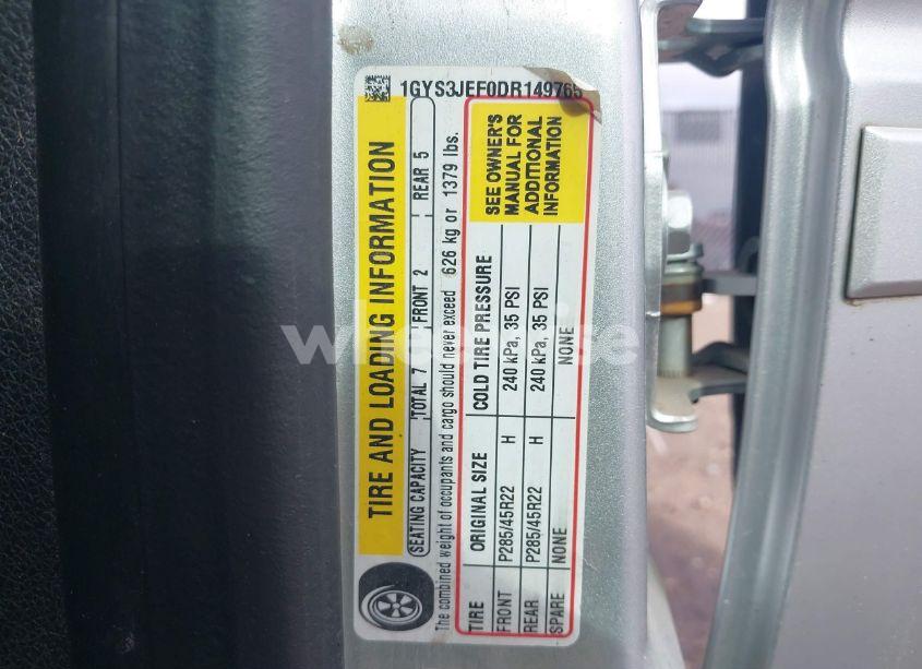 Photo 9 of 2013 Cadillac Escalade ESV PREMIUM (VIN 1GYS3JEF0DR149765)