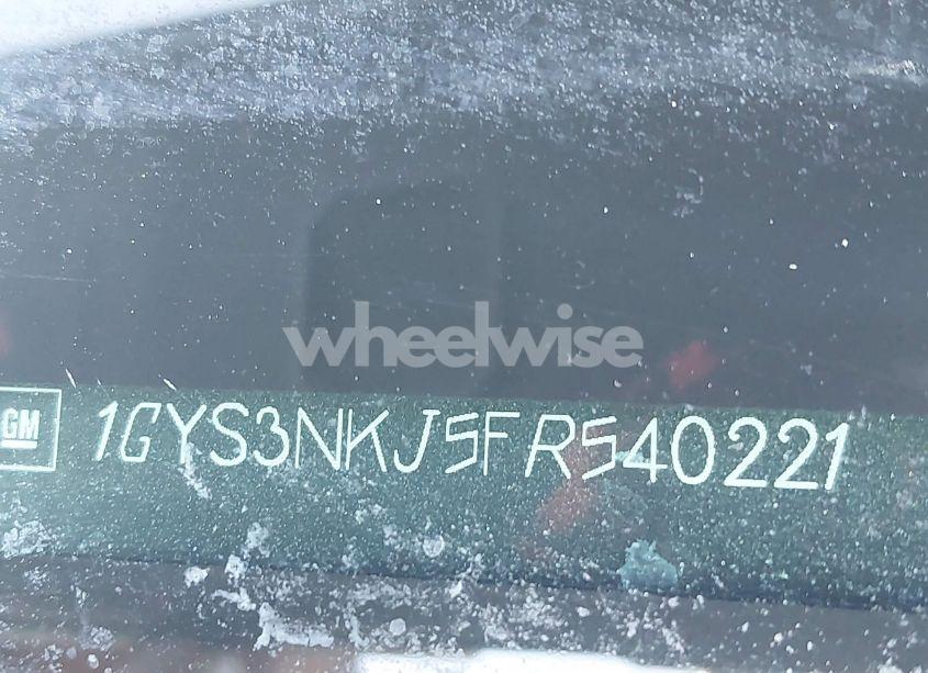 Photo 9 of 2015 Cadillac Escalade PREMIUM (VIN 1GYS3NKJ5FR540221)